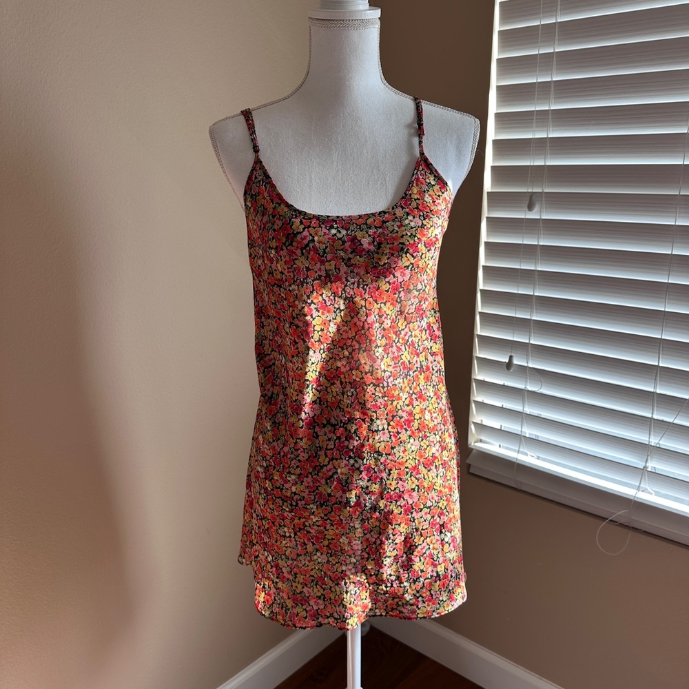 2 Victoria's Secret Multicolor Floral and Josie Powder Pink Vintage nightgowns